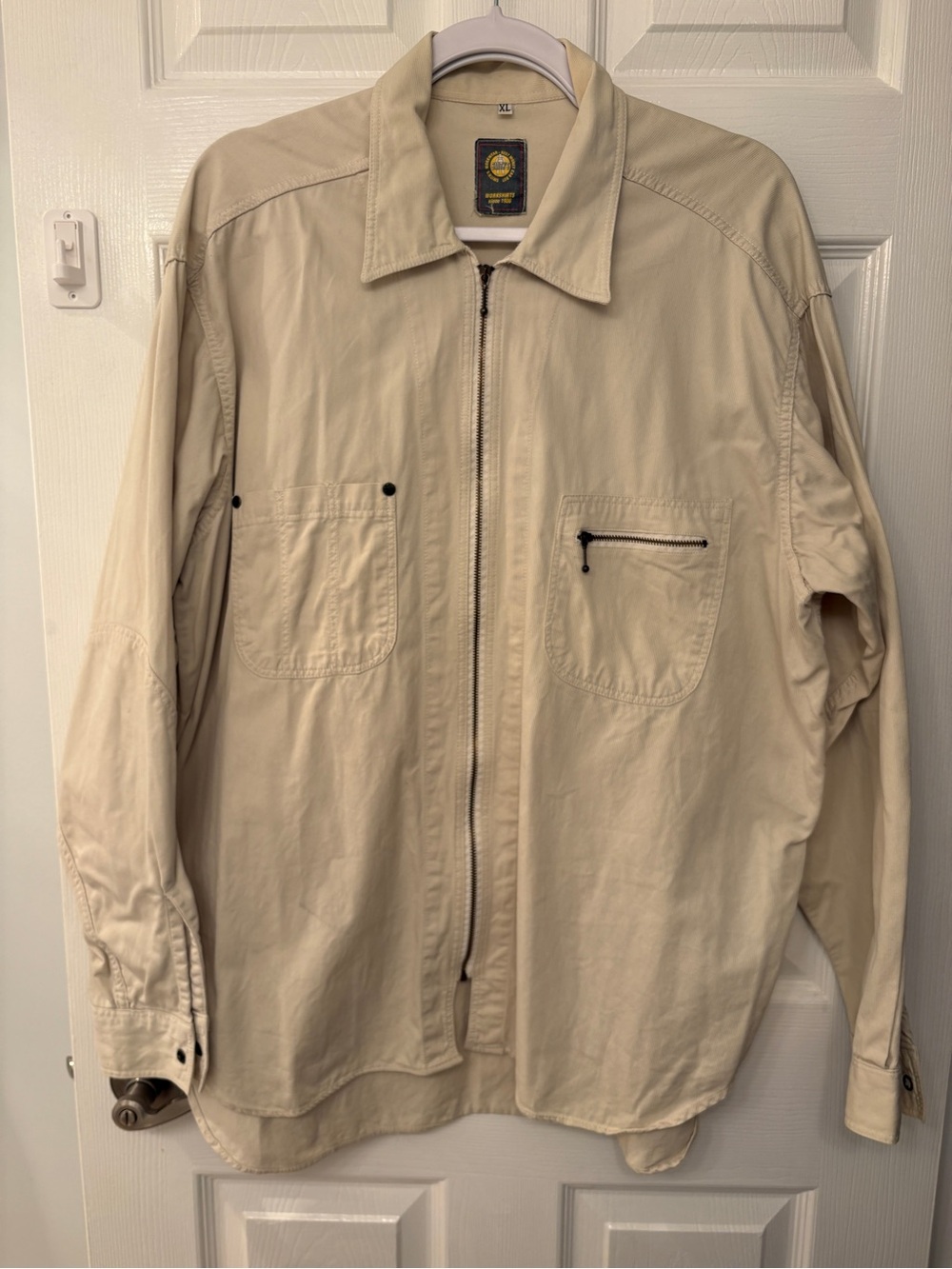Vintage Smiths Workwear Zip Up Shirt